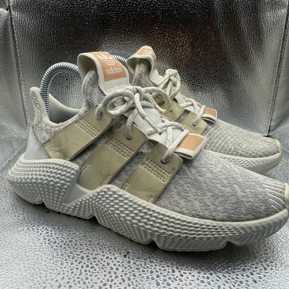 🚀 Size 5.5 Adidas Prophere Shoes White‎ Chalk/Grey/Copper Women’s CQ2542